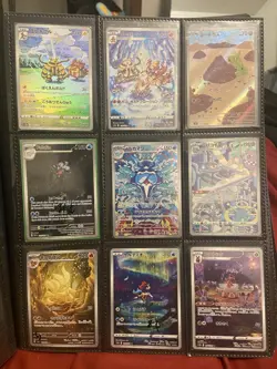 Lot Of 9 Japanese Pokemon Cards AR (1 eng) - Image 1