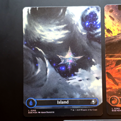 Foil full art Edge of Eternities lands set - MTG - EOE- Magic The Gathering - Image 3