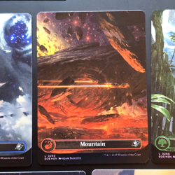 Foil full art Edge of Eternities lands set - MTG - EOE- Magic The Gathering - Image 4