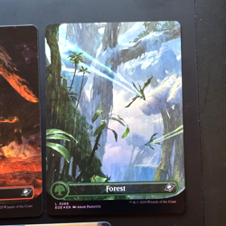 Foil full art Edge of Eternities lands set - MTG - EOE- Magic The Gathering - Image 5