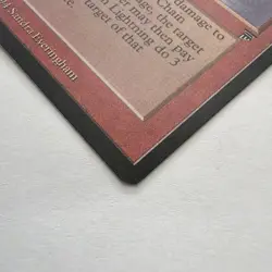 Chain Lightning Legends Regular MTG LP+ Vintage 1994 - Image 4