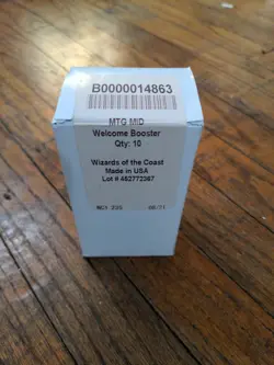 MTG INNISTRAD MIDNIGHT HUNT Welcome Booster Box 10X Booster Packs - Image 1