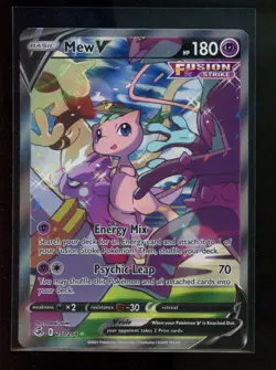 Pokemon Fusion Strike Mew V Alternate Art 251/264 Ultra Rare MINT - Image 1