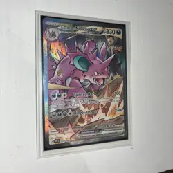Pokemon TCG Team Rockets Nidoking EX 233/182 Destined Rivals SIR - Image 1