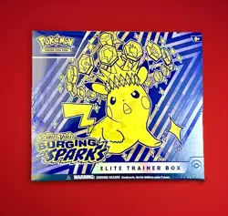 Pokemon TCG: Surging Sparks Elite Trainer Box ETB 9 Packs SV08 (Factory-Sealed) - Image 1