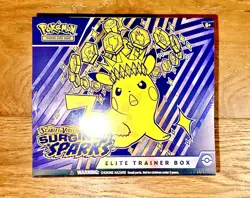 Pokemon TCG: Surging Sparks Elite Trainer Box ETB 9 Packs SV08 (Factory-Sealed) - Image 3