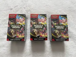 Pokemon TCG Perfect Order Booster Bundles (Set of 3, 18 Packs) [New and Sealed] - Image 1
