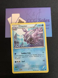 Cloyster - 24/122 - Uncommon - Pokemon BREAKPoint - Image 1