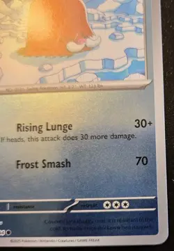 Piloswine 024/094 Reverse Holo Common Phantasmal Flames Pokemon TCG - Image 5