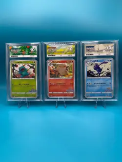 ACE 10 Pokemon Japanese Illustration Contest 2022 Promo 337/S-P 338/S-P 339/S-P - Image 1