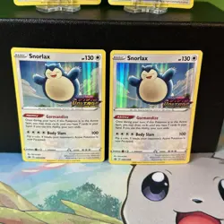 Snorlax Black Star Promo LOT of 4 Pokemon SWSH068 SWSH032 LPNM or better - Image 3