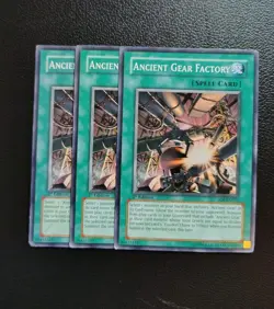 Yu-Gi-Oh - Ancient Gear Factory X3 - Full Playset - Image 1