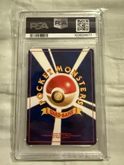Misty's Tears Banned Art PSA 9 Mint Pokemon Japanese Hanada City Gym Heroes 1998 - Image 2