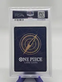 2023 ONE PIECE OP02-PARAMOUNT WAR ALTERNATE ART #041 MONKEY D. LUFFY PSA 10 - Image 2