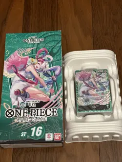 One Piece Starter Deck ST-16 Uta Green Deck Only Sealed English - No PRB-01 Pack - Image 3