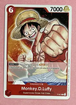 Monkey.D.Luffy (Promotion Pack 2022) P-001 One Piece Pre errata - Image 1