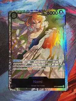 1x Nami OP15-086 SR Adventure on Kami's Island Foil English One Piece - Image 1