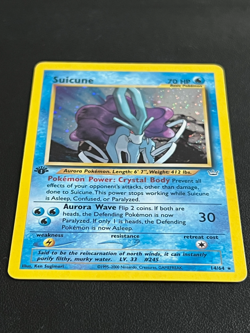Suicune 14/64 1st Edition - Neo Revelation Pokemon Card - Holo Rare MP - Image 2