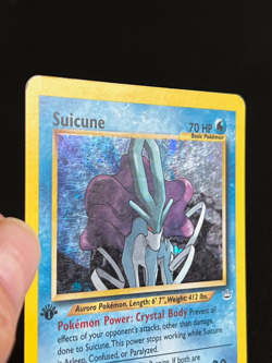 Suicune 14/64 1st Edition - Neo Revelation Pokemon Card - Holo Rare MP - Image 5