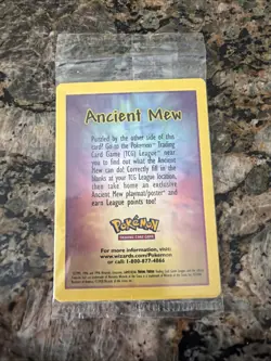 RARE!!! Pokemon Ancient Mew 2000 WOTC Movie Promo Mint Factory Sealed!! - Image 2