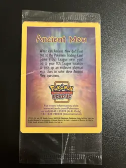 Pokemon Ancient Mew Promo (2000 Movie) – Factory Sealed – Visible Crease - Image 2