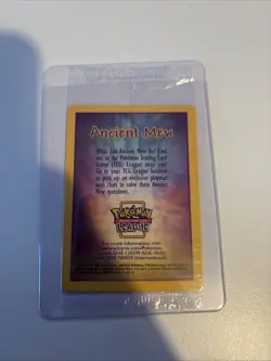 Pokemon TCG Ancient Mew Holo Card 2000 Movie Promo, Factory Sealed - Image 2