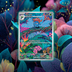 🌿 Gloom 198/197 Illustration Rare | Obsidian Flames Full Art NM Pokemon Card - Image 1