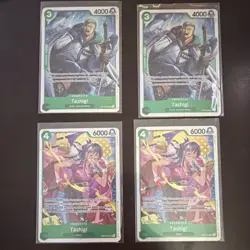 Bandai One Piece Card Game Tashigi Character Cards Lot English 5 - Image 1