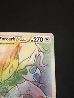 Pokemon TCG Hisuian Zoroark VSTAR Rainbow Lost Origin 203/196 Secret Rare Card - Image 4