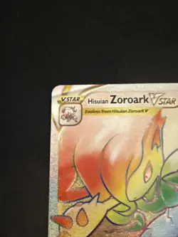 Pokemon TCG Hisuian Zoroark VSTAR Rainbow Lost Origin 203/196 Secret Rare Card - Image 5