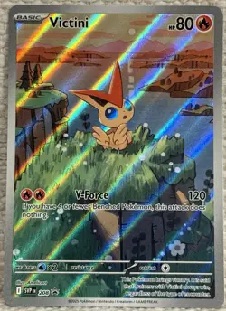 Victini Promo Jumbo Card | 2 Premium Victini Cards | NM | Mint | Rare | Pokemon - Image 2