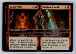 (2x) FOIL Glassworks // Shattered Yard Duskmourn – MTG Magic the Gathering Card - Image 1