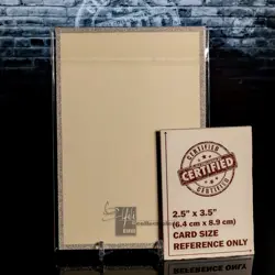 Mitsuri Kanroji Waifu Trading Card A6 Oversized Silver Glitter Frame Demon Slaye - Image 2