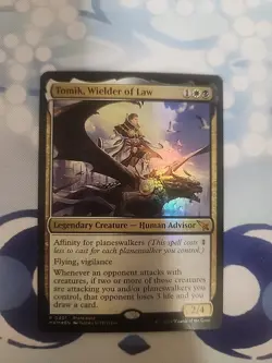 Tomik, Wielder Of Law (Murders At Karlov Manor)(Mythic Rare)(Pre-Release)(Foil) - Image 1
