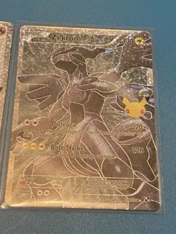 Pokemon Celebrations Zekrom 114/114 25th Anniversary Holo Full Art NM - Image 1