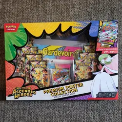 Pokemon Ascended Heroes Premium Poster Collection Mega Gardevoir - NEW/SEALED - Image 1