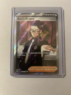 Pokemon Boss's Orders [Corbeau] Trainer Full Art Holo Rare ASC Heroes 256/217 - Image 1