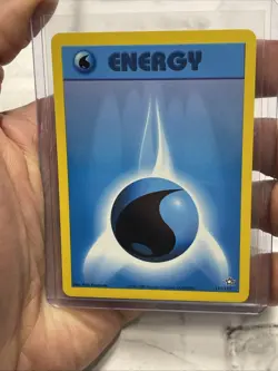 Water Energy 111/111 Neo Genesis Set Unlimited Pokemon Card NM/MT Vintage Vtg - Image 1