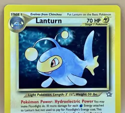Lanturn 38/111 – Neo Genesis (Uncommon) - NM - WOTC 2000 Pokemon TCG - Image 2