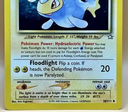 Lanturn 38/111 – Neo Genesis (Uncommon) - NM - WOTC 2000 Pokemon TCG - Image 3