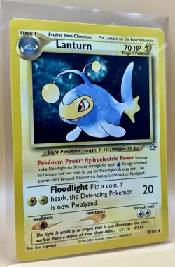 Lanturn 38/111 – Neo Genesis (Uncommon) - NM - WOTC 2000 Pokemon TCG - Image 5