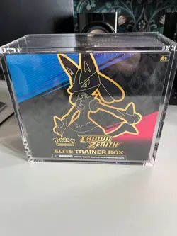 Pokemon TCG Crown Zenith Elite Trainer Box ETB New and Sealed - Image 1