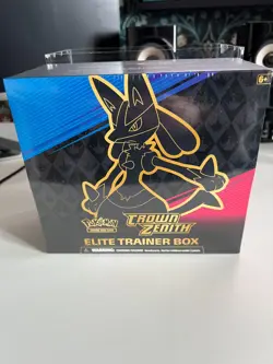 Pokemon TCG Crown Zenith Elite Trainer Box ETB New and Sealed - Image 2