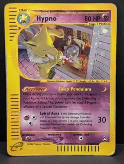 Hypno H12/H32 Aquapolis Holo Ultra Rare Pokemon TCG Nintendo e-reader - Image 1