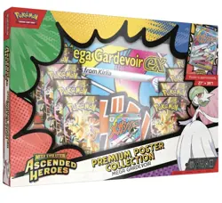 Pokemon TCG Mega Evolution Ascended Heroes Poster Collection - Mega Gardevoir - Image 1