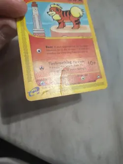 Pokemon Growlithe Aquapolis 80/147 Common Non Holo - Image 2