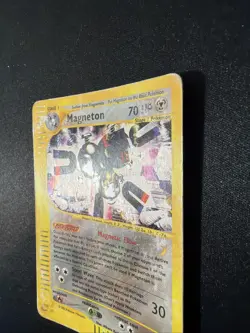 Magneton H16/H32 Aquapolis Holo Ultra Rare Pokemon TCG Nintendo e-reader - Image 3