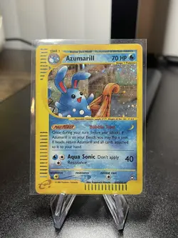 Pokemon TCG Azumarill H4/H32 Aquapolis Set E-Series Holo Rare - Image 1