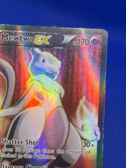 Pokemon XY BREAKthrough Mewtwo EX 158/162 Full Art Ultra Rare HP/DMG - Image 4