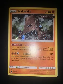 Stakataka 106/214 Italiano Pokemon Legami Inossidabili Ita Holo - Image 1